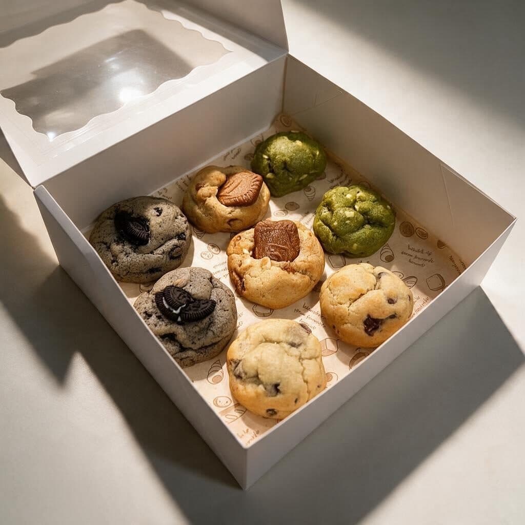 4 Cookie Box